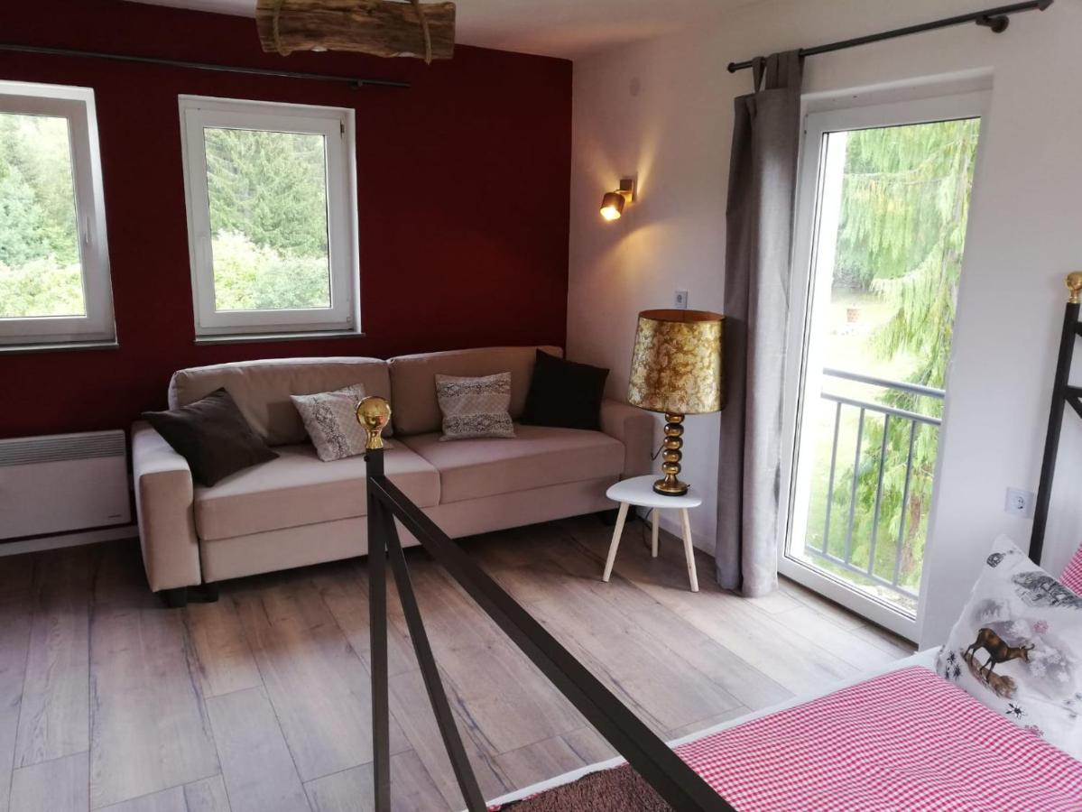 Fahrenbach-Alm Apartment Trostau ภายนอก รูปภาพ