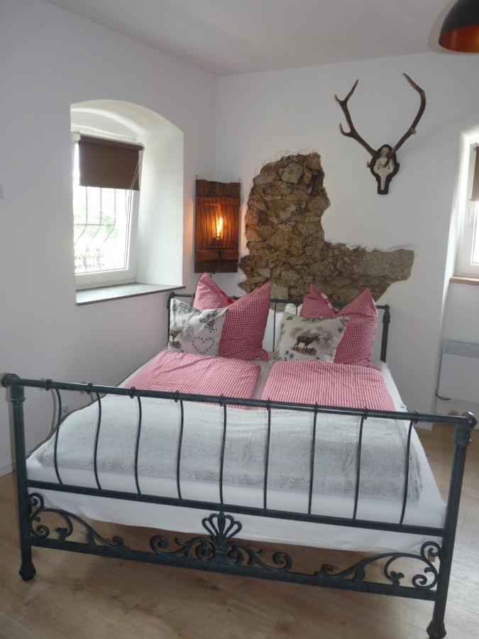 Fahrenbach-Alm Apartment Trostau ภายนอก รูปภาพ