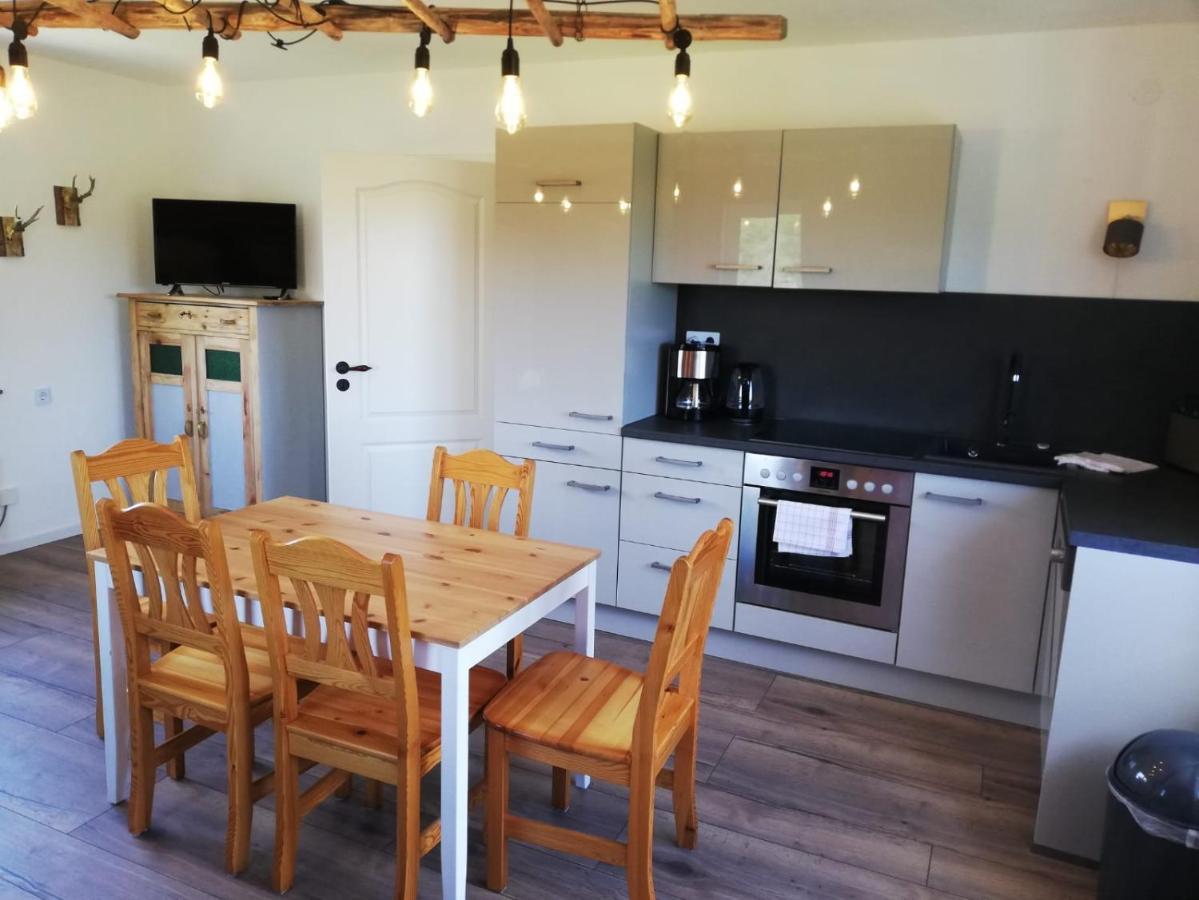 Fahrenbach-Alm Apartment Trostau ภายนอก รูปภาพ